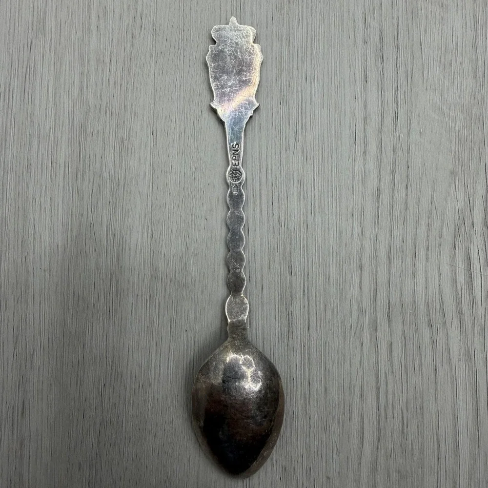 European Crown Coat of Arms Souvenir Spoon EPNS